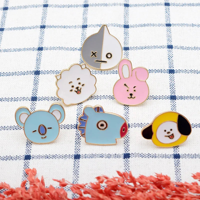 Bangtan21 Brooch Badge Pins Accessories