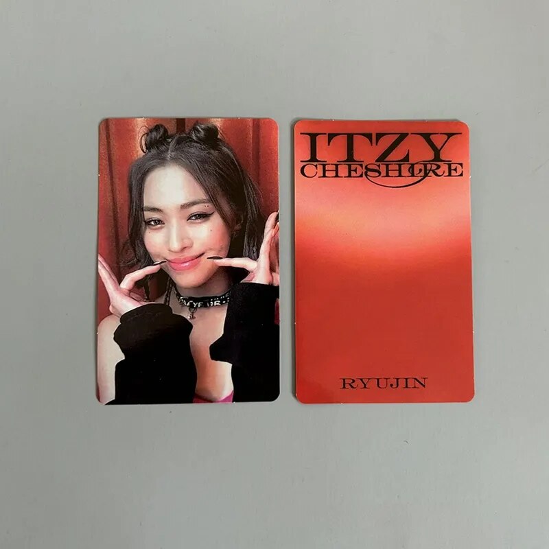 Kpop ITZY CHESHIRE Photocards For Fan Collection