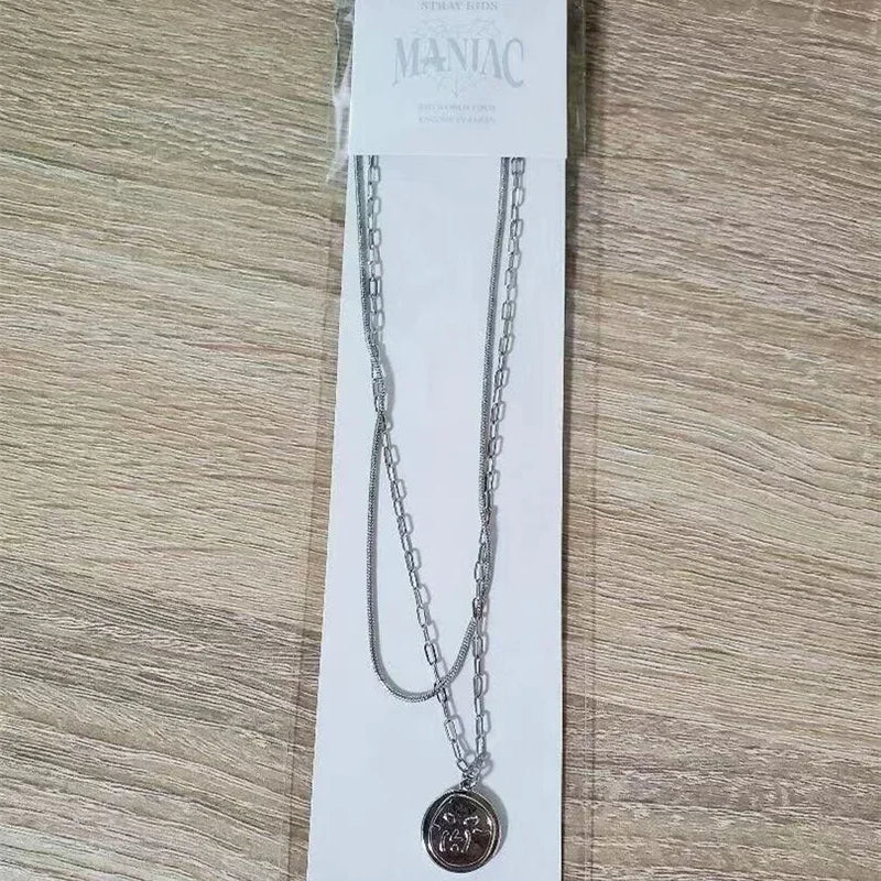 Stray Kids Maniac Jureumi Lee Know Necklace