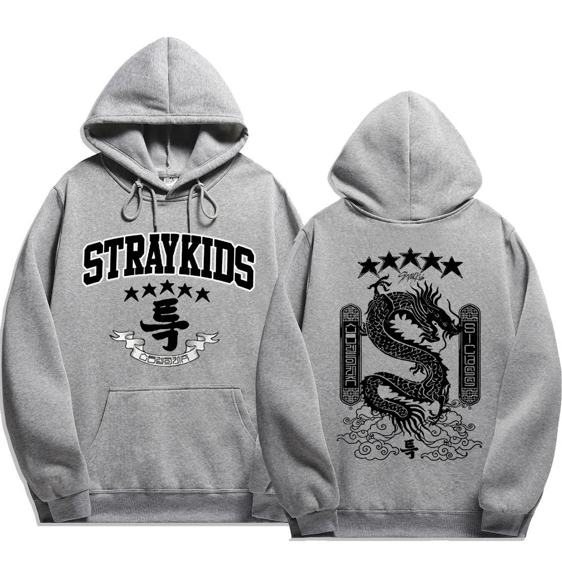 Stray Kids 5-star Hoodie Streetwear