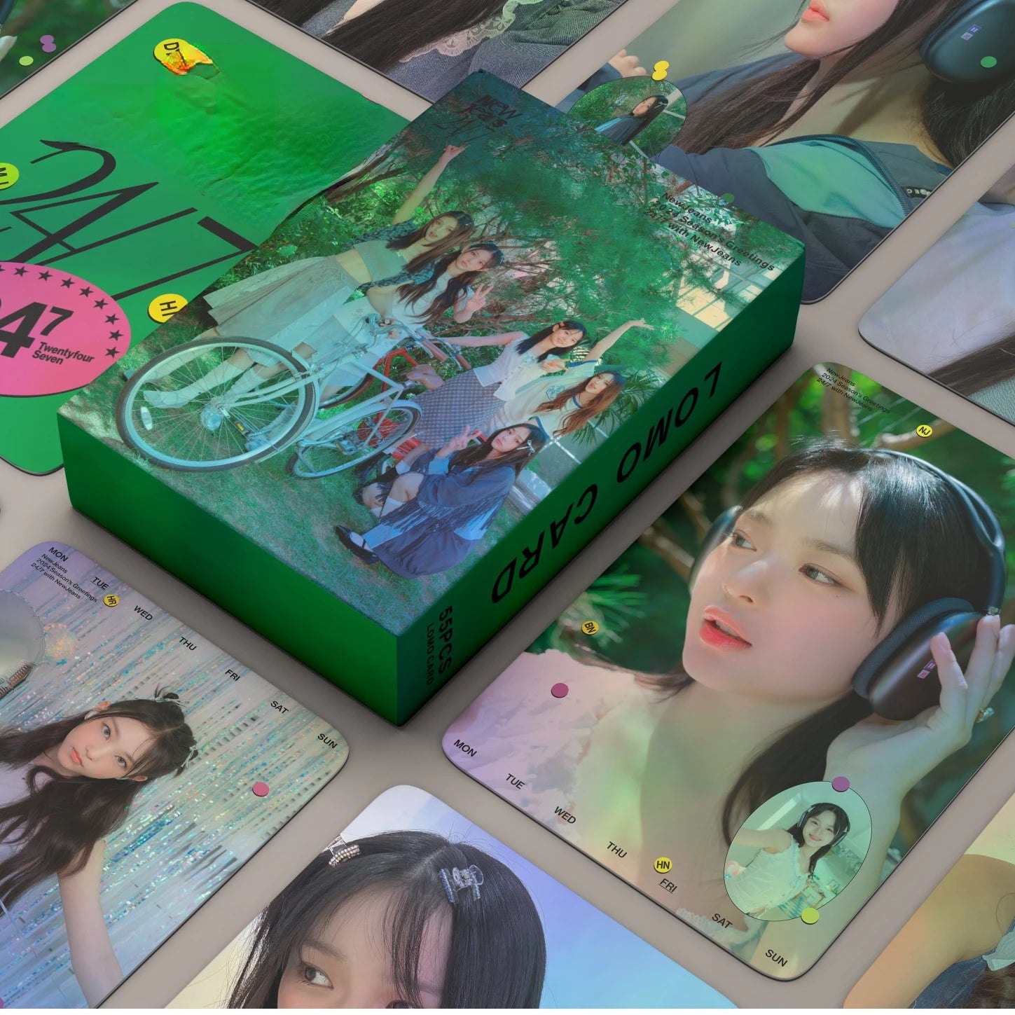 New Jeans Bunnies Club Lomo Cards Collection