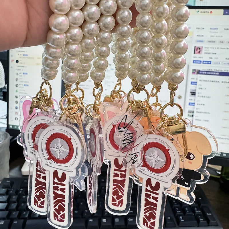 Skzoo Stray Kids Support Light Double-sided Acrylic Keychain