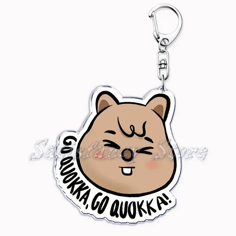 KPOP Skzoo Acrylic Keychain Ring Accessories