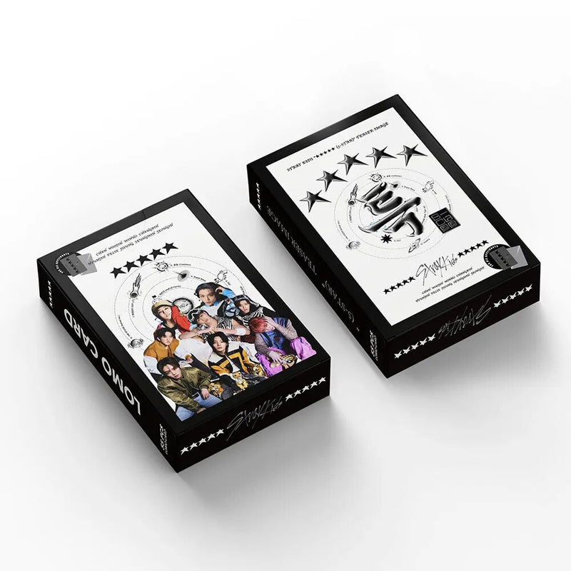 STRAY KIDS NEUES Album 5-STAR Fotokarten-Kollektion 55 Stück/Set