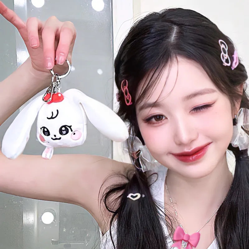 IVE Minive Cartoon Plush Doll Keychain