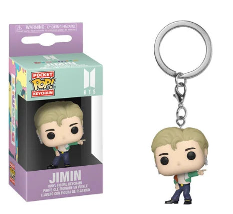 Bangtan Boys Vinyl Figure Cartoon Toy Keychain