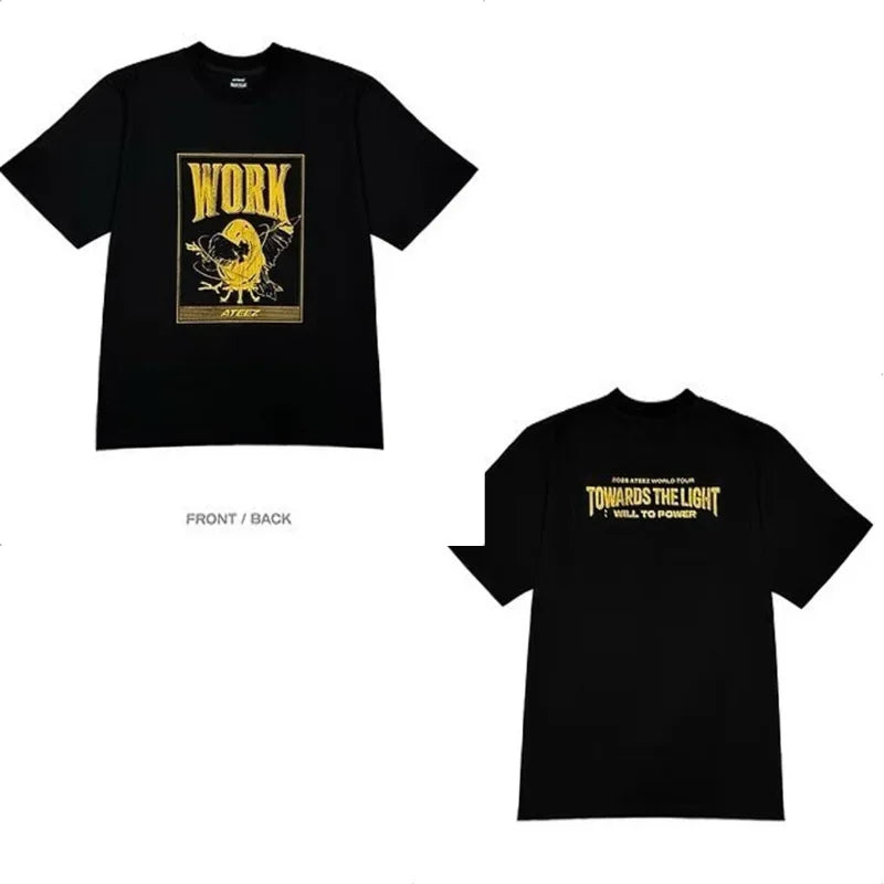 Ateez World Tour Towards The Light: Will To Power Shirt Merch