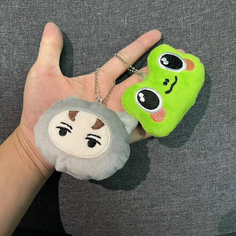 KPOP SVT Plush Doll Keychain Ring