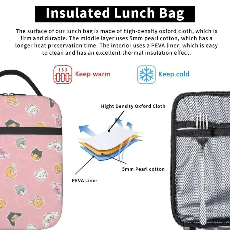 Stray Kids Chk Chk Boom Lunch Bags Container