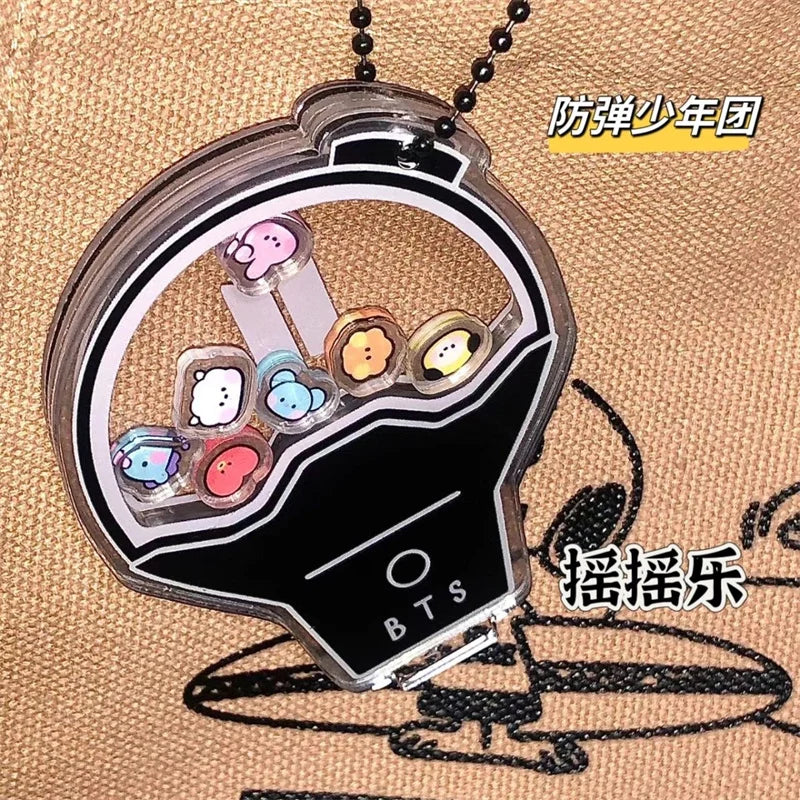 Bangtan21 Character Pendant Keychain Ring