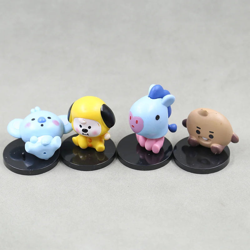 Bangtan 21 Cute 6cm Mini Figure Accessories