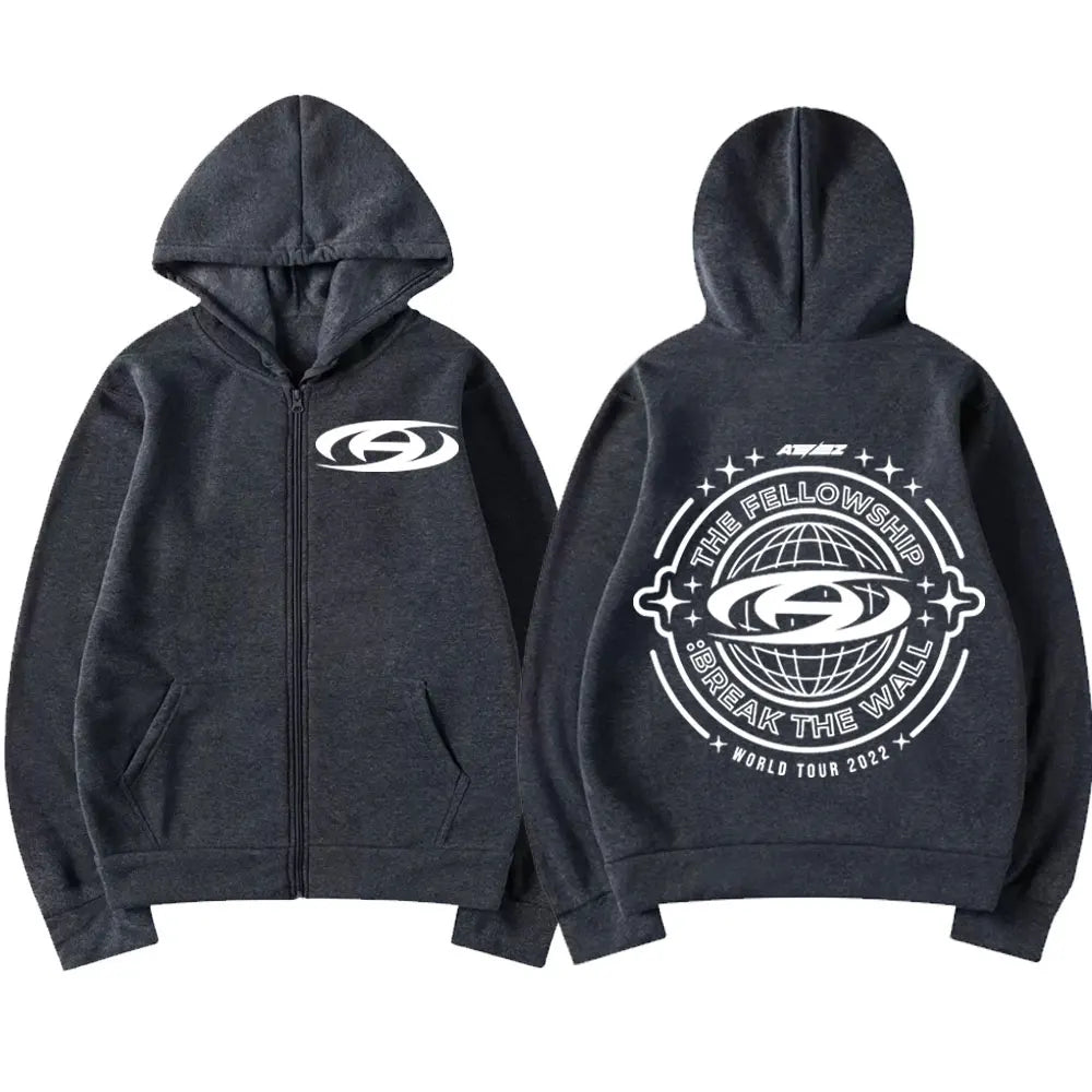 ATEEZ Break the Wall Zipper Hoodie