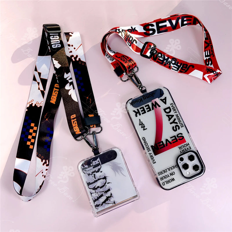 Bangtan Boys Long Phone Lanyard Strap