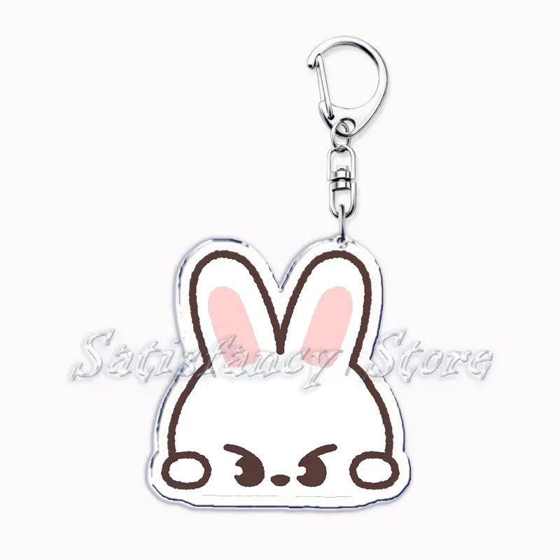 KPOP Skzoo Acrylic Keychain Ring Accessories