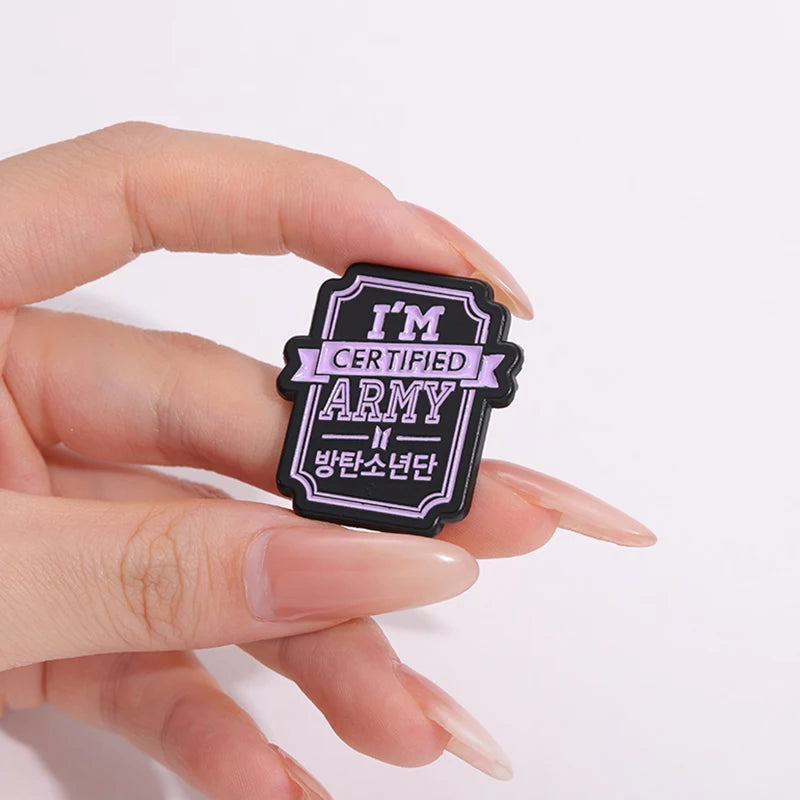 KPOP Bangtan Lapel Badge Pin