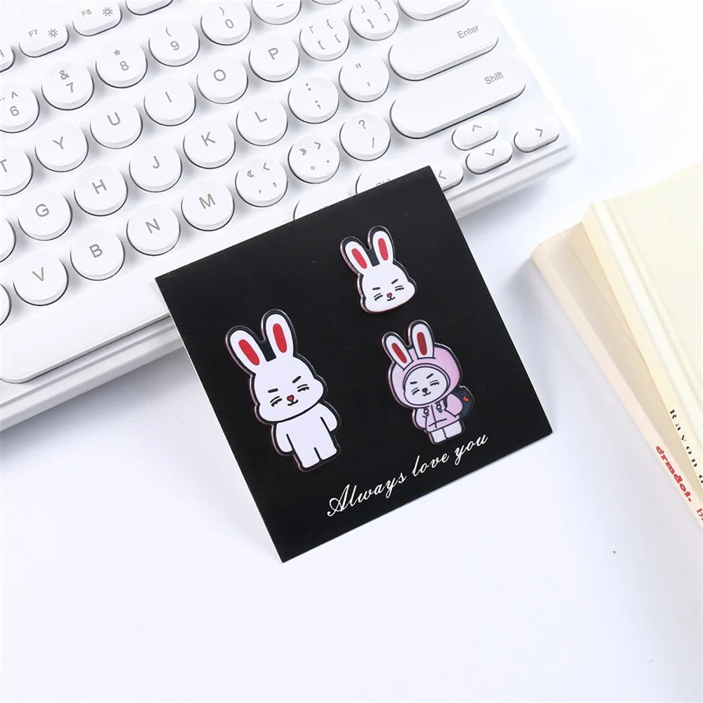 Seventeen Miniteen 3PC Brooch Pins Badge