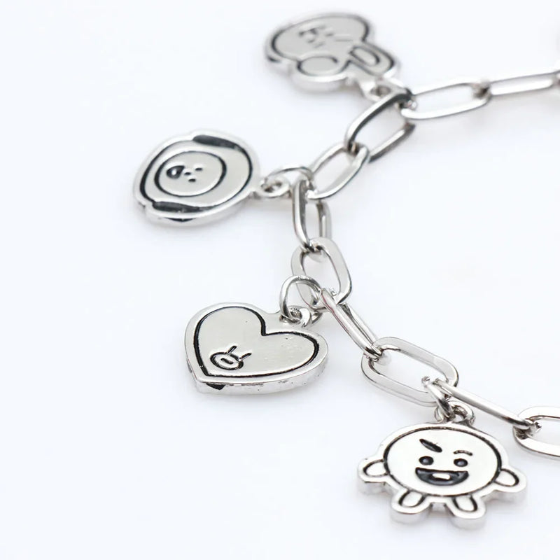 Bangtan21 Character KPOP Bangle Bracelets