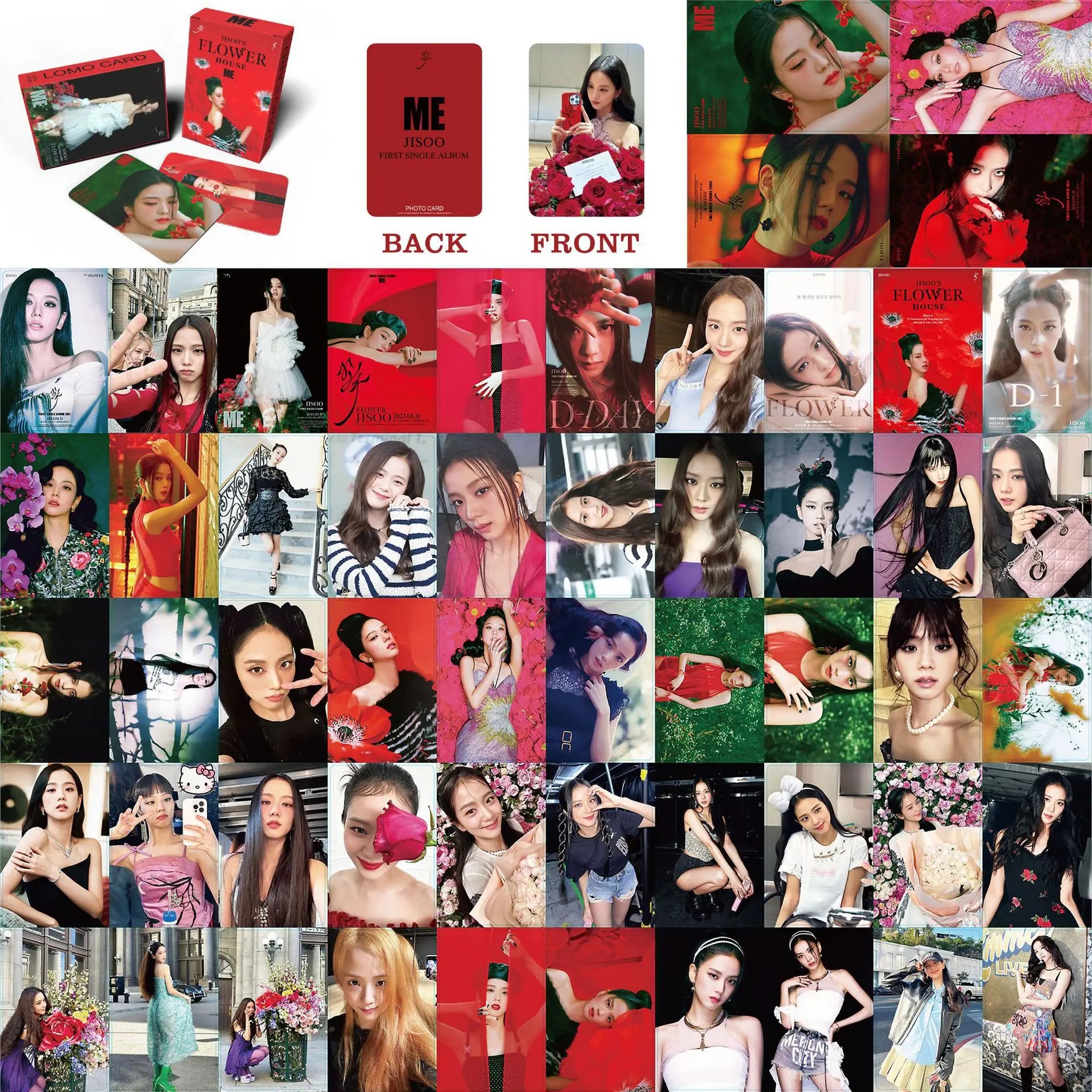 AMORTAGE Blackpink JISOO Lomo Cards Photocards