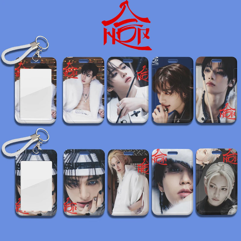 KPOP Stray Kids Hop Album ID Card Keychain Accessories