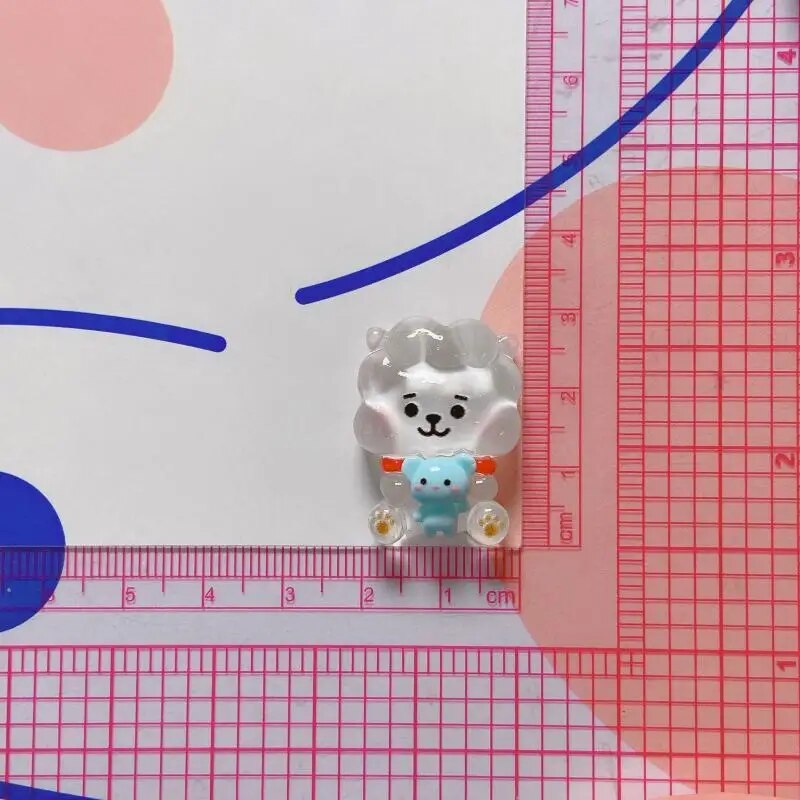 Bangtan21 Characters Cute DIY Accessories for Design