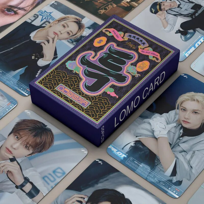 Kpop Stray Kids 5 Stars Album Photocards 55pcs/set