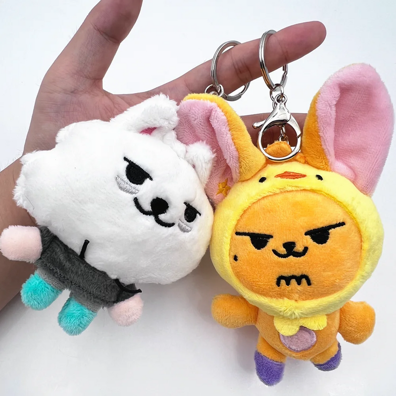 KPOP TXT SOOBIN YEONJUN BEOMGYU TAEHYUN Plush  Keychain  Ring