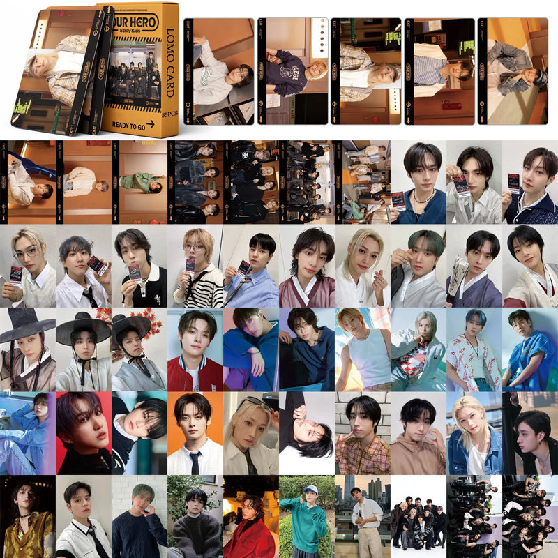 KPOP New Album GIANT Photocards Collection