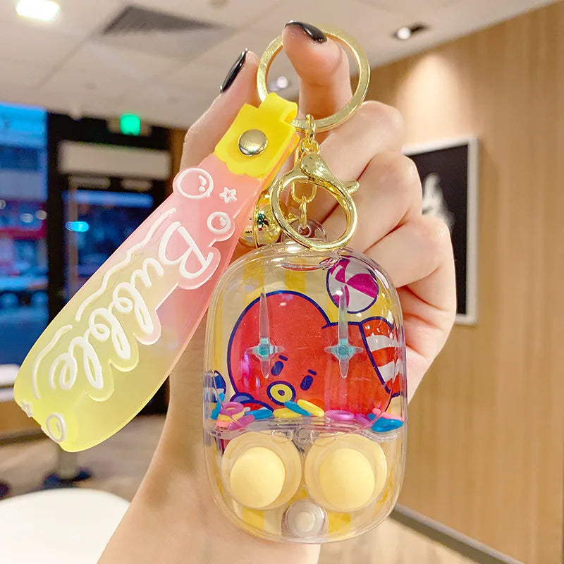 Bangtan21 Cartoon Cute  Creative Keychain