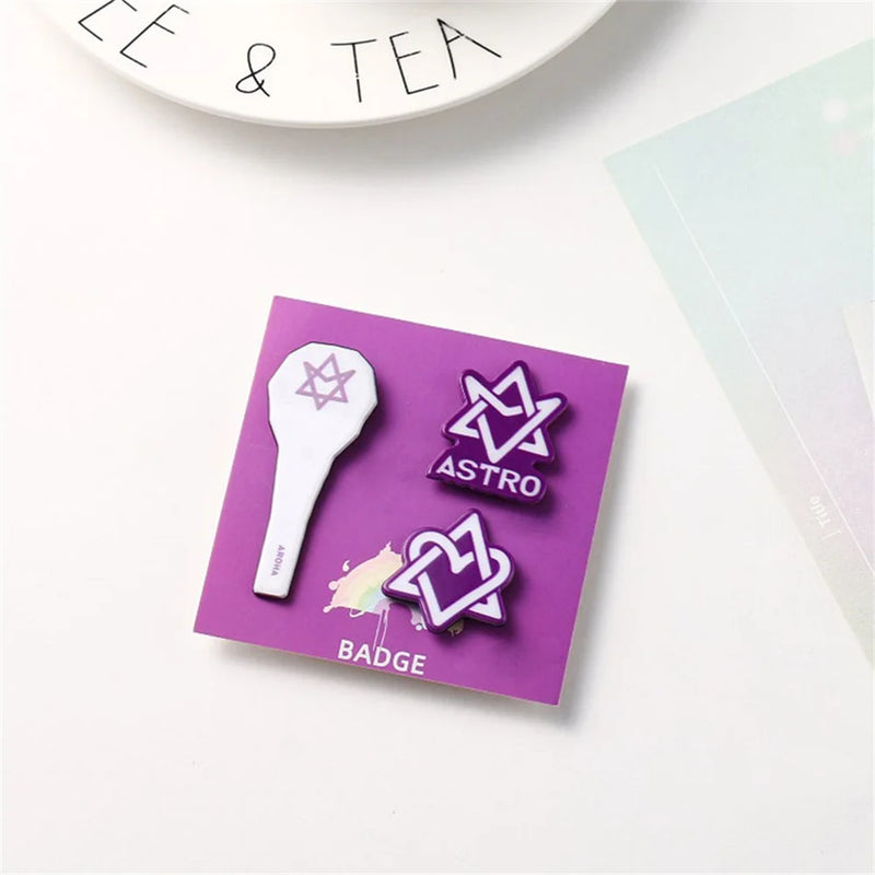 KPOP Groups Brooch Pins