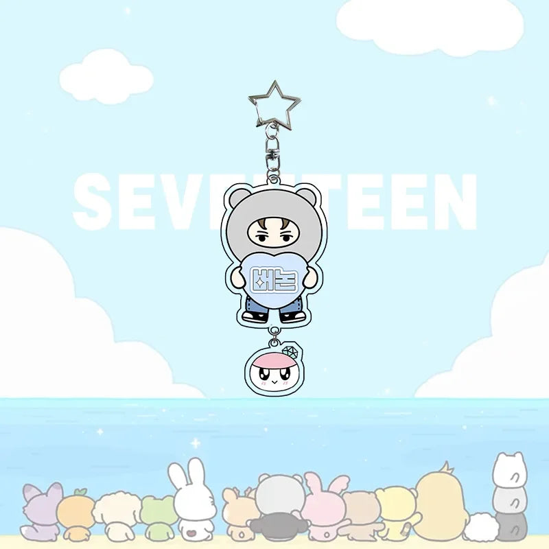 Seventeen SVT Acrylic Keyring Keychain