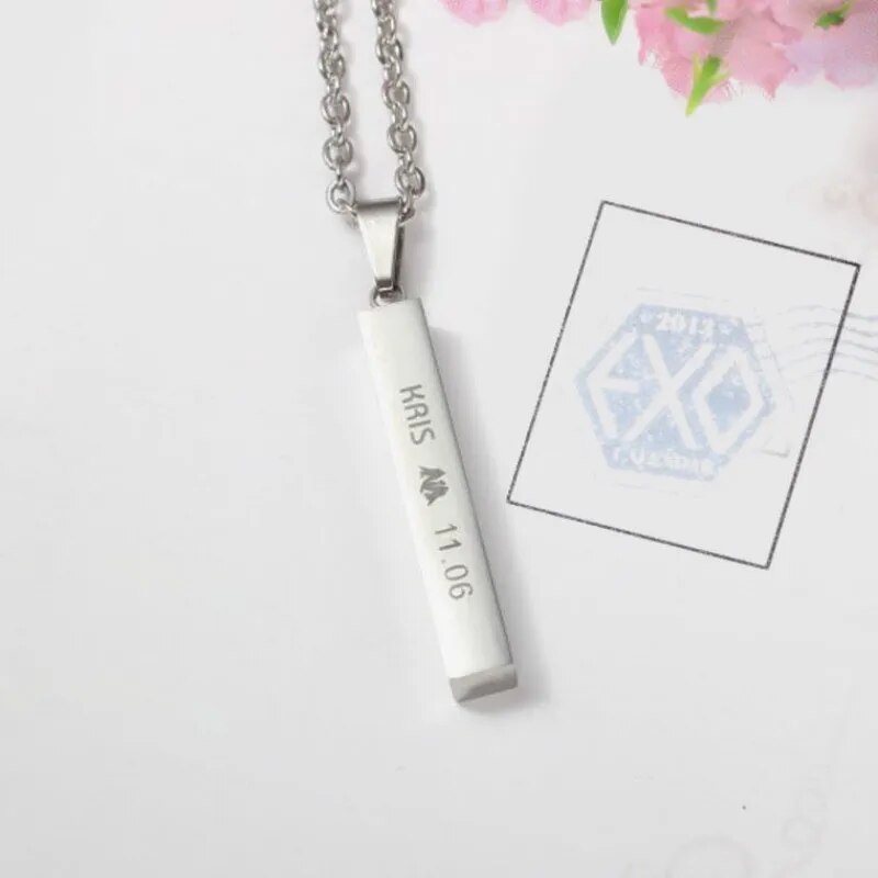 KPOP EXO EXACT Necklace Accessories Jewelry