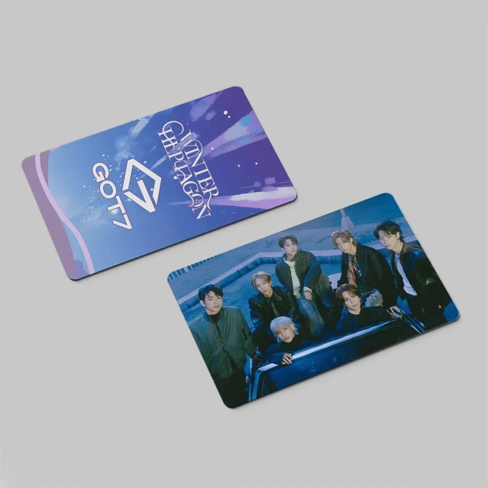 GOT7 New Album WINTERHEPTAGON Lomo Cards
