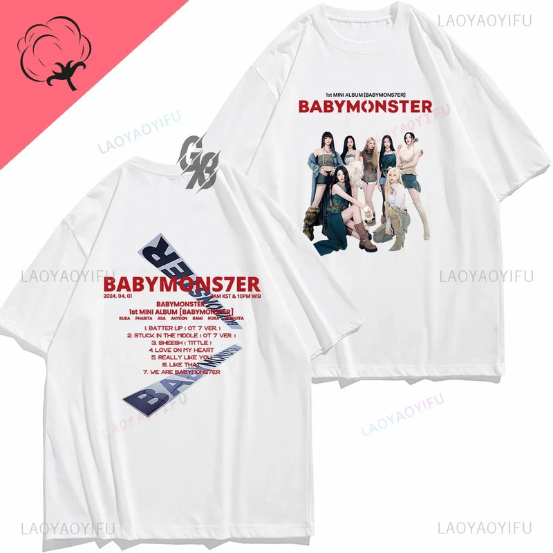 Baby Monster Graphic Hiphop Shirt