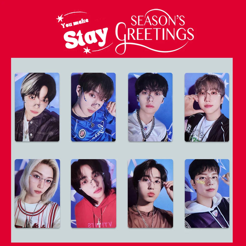 Stray Kids 2025 Season's Greetings Cards Collections