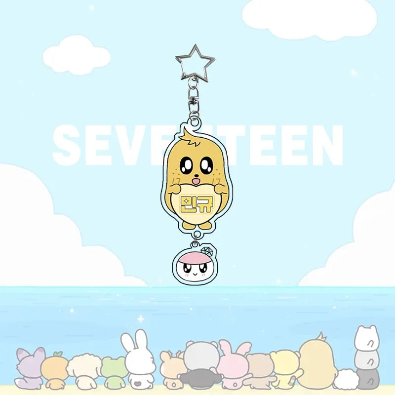 Seventeen SVT Acrylic Keyring Keychain