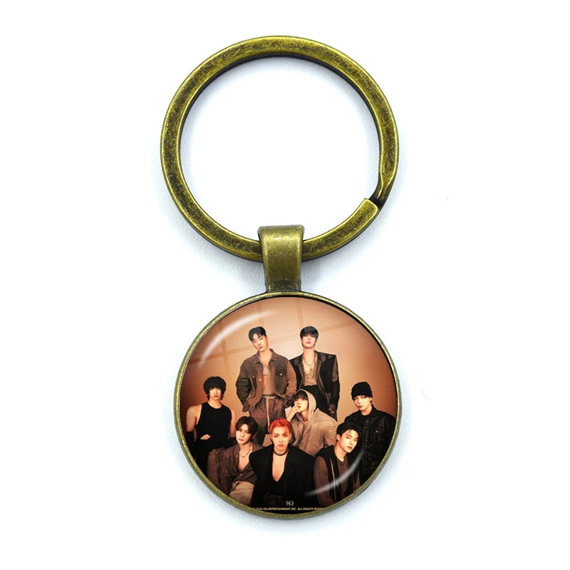 ATEEZ Golden Hour Keychain Keyring Accessories