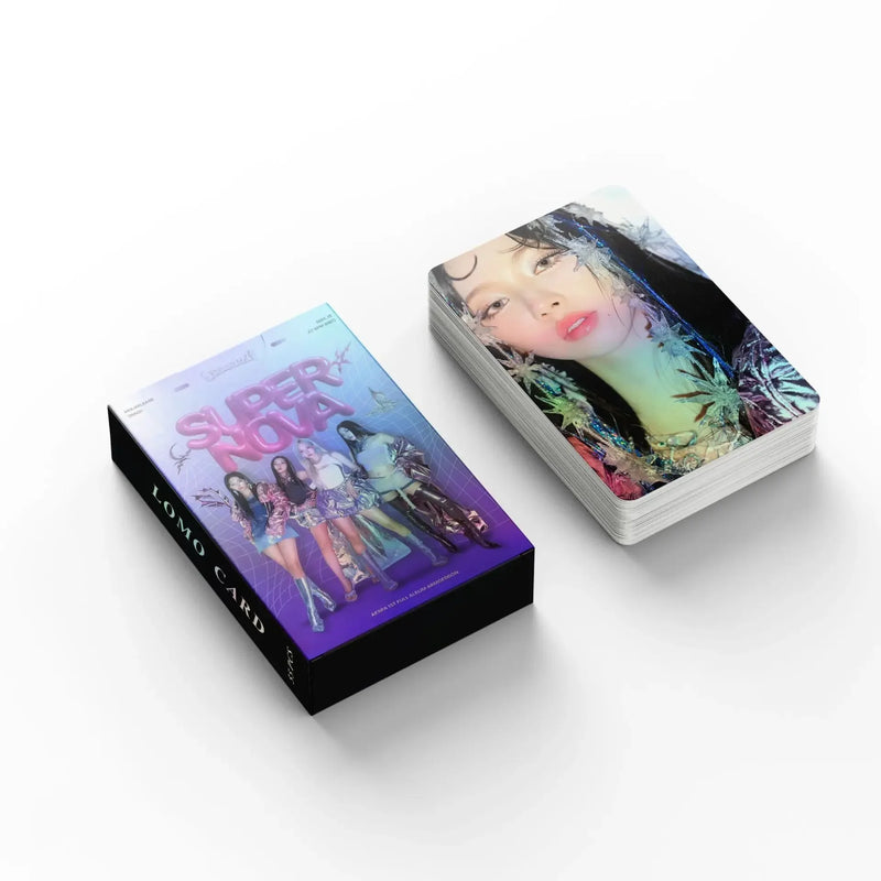 KPOP AESPA Supernova Armageddon Photocards Collection