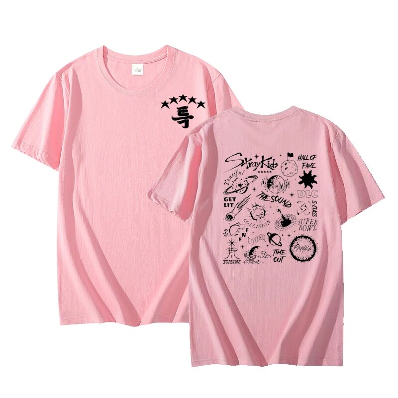 Stray Kids 5 Star New Album Fashion T-Shirt Merch V2