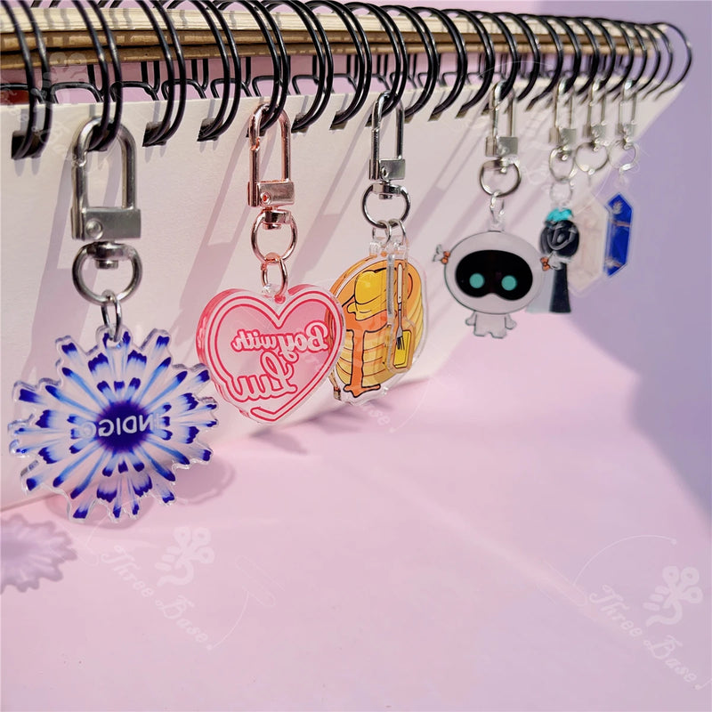 Bangtan Jhope AgustD Cute Acrylic Keyring Keychain