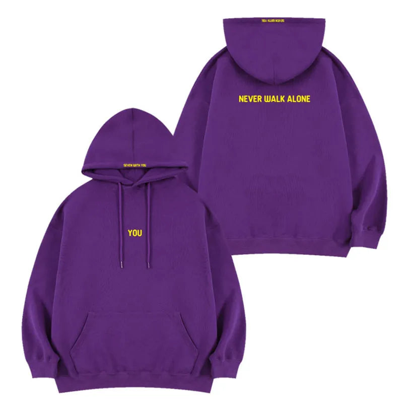 Bangtan Boys Purple Hoodie