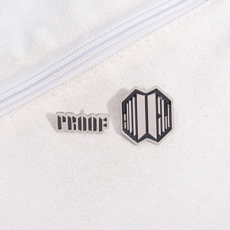 Bangtan Boys Proof Enamel Pin Brooch