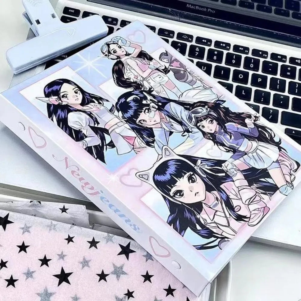 New Jeans Animated Members Mini Album Binder