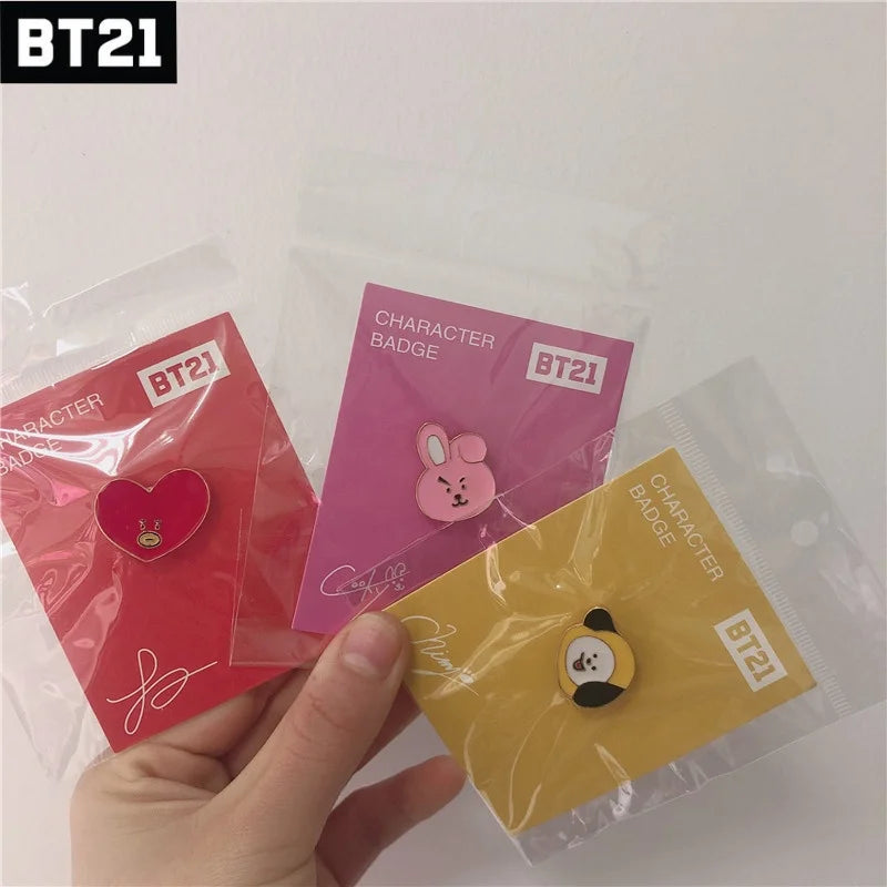 Bangtan21 Brooch Badge Pins Accessories