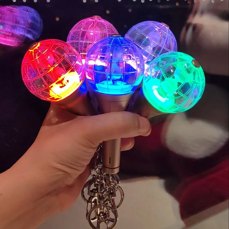 KPOP ATEEZ Mini Light Stick Keychains