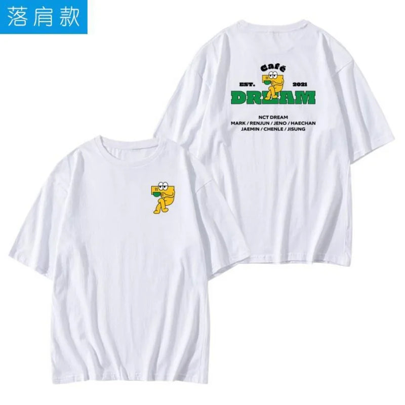 KPOP NCT DREAM Cafe 7 DREAM Oversized T Shirt