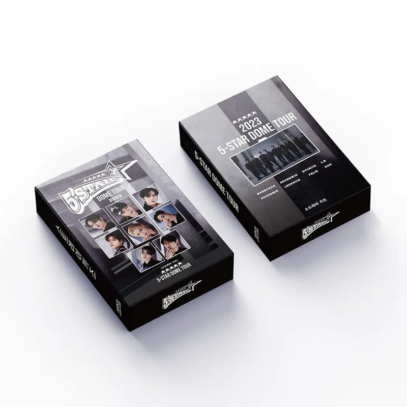 Kpop Stray Kids Lomo Cards 5-STAR DOMETOUR 55pcs/set