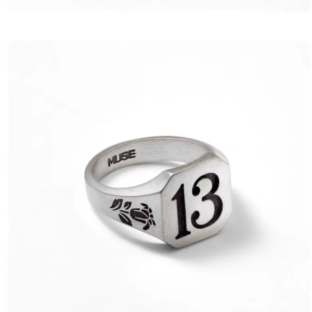 Jimin 'MUSE' Smeraldo Garden SIGNET RING (SV) - A-KPOP