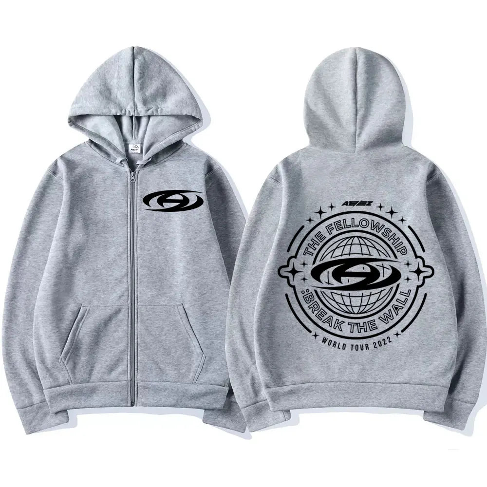ATEEZ Break the Wall Zipper Hoodie