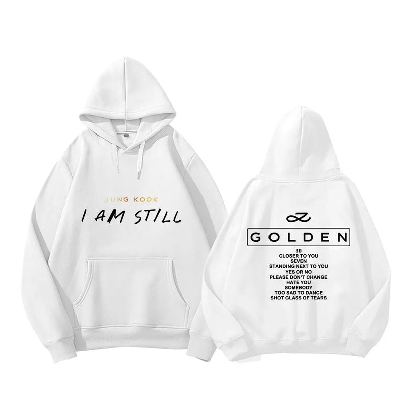 Bangtan JK I AM STILL Hooded Sweatshirt