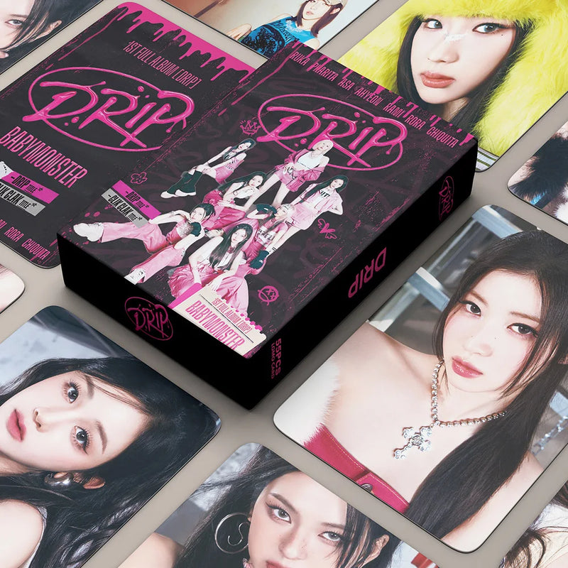 Baby Monster Drip New Album Lomo Cards